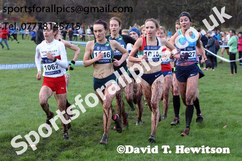 Senior Women and under-23 Womens 2017 British Athletics Liverpool Cross Challenge, Sefton Park, Liverpool. Photo:  David T. Hewitson/Sports for All Pics